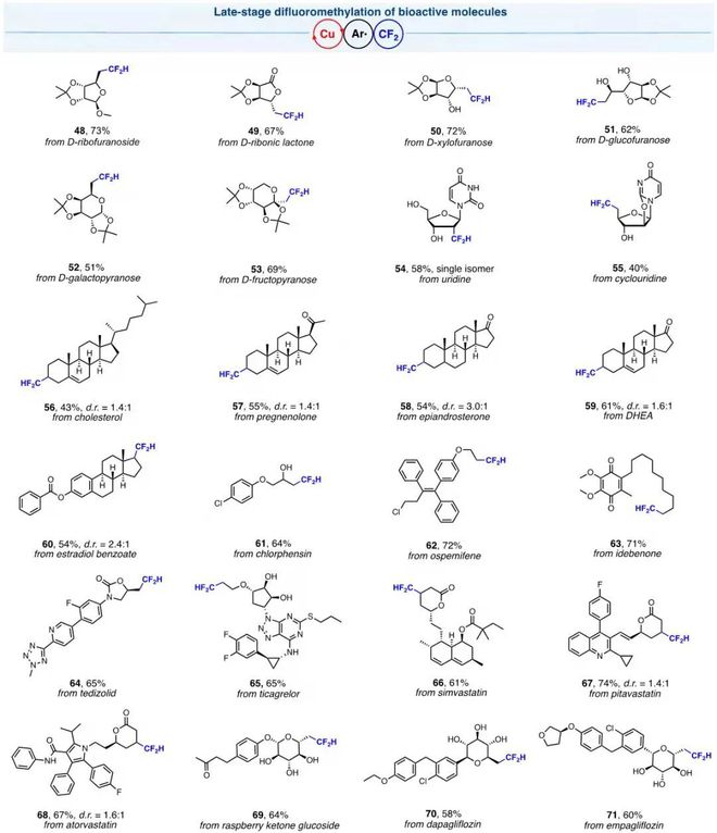 【有机】芳基自由基活化碳碘键——实现金属铜催化烷基碘的二氟甲基化反应(图2)