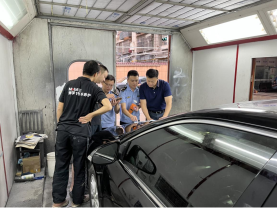 全覆盖+勤帮扶黄石开展汽修企业大气污染防治专项检查(图2)