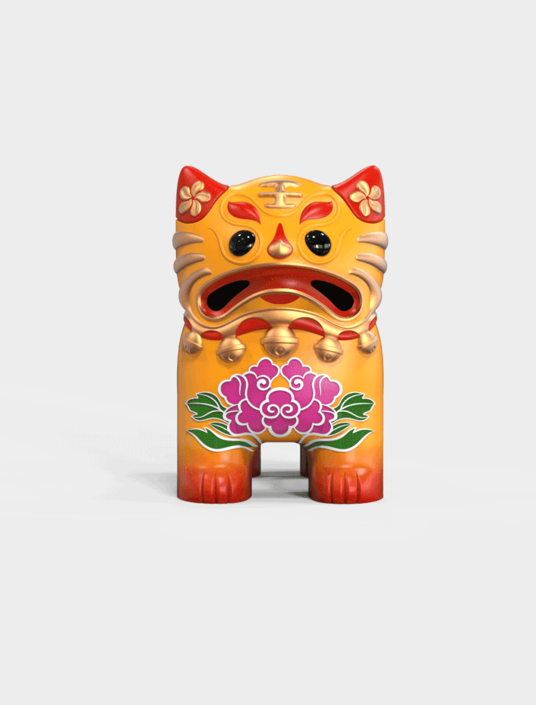 潘鲁生院长指导山工艺团队新年再造“尼尼虎”文化IP促进高密传统手工艺活化振兴(图4)