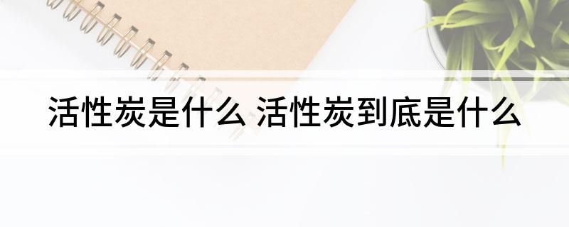 活性炭是什么 活性炭到底是什么(图1)