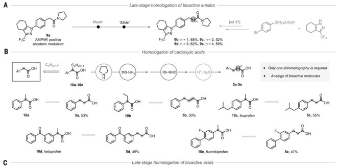 董广彬课题组Science：铑催化酰胺的“可调控”同系化反应(图8)