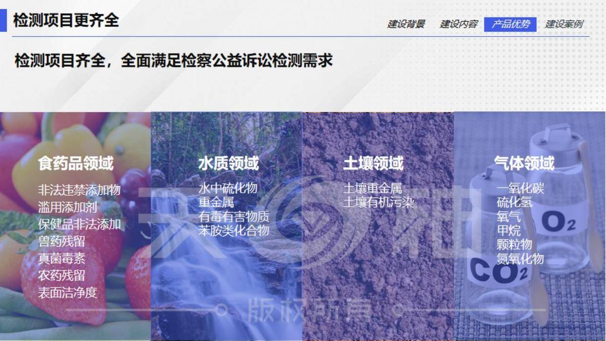 公益诉讼快速检测实验室建设方案（部分）(图1)