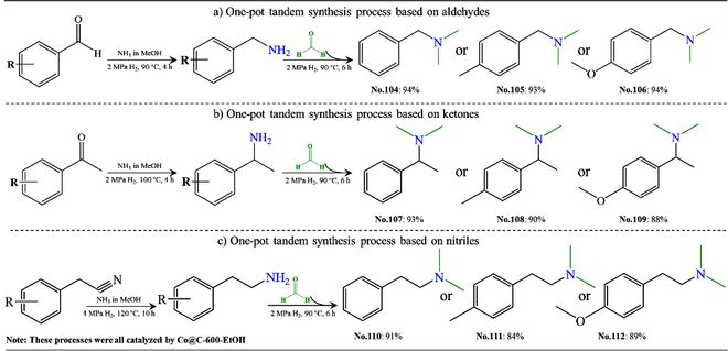 东南大学马隆龙课题组Chem Catal：石墨碳层中双空穴锚定钴原子的催化剂制备策略及其应用于胺合成研究(图4)